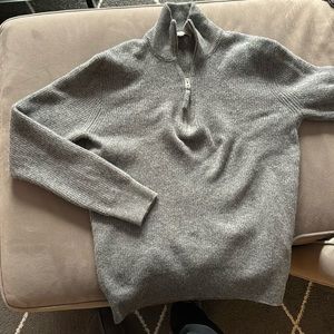 Alex mill like new quarter zip sweater. Worn 2 times. Feels like cashmere
